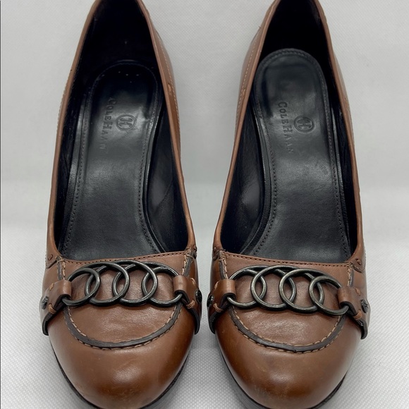 Cole Haan platform stiletto loafer size 9 - Picture 2 of 4